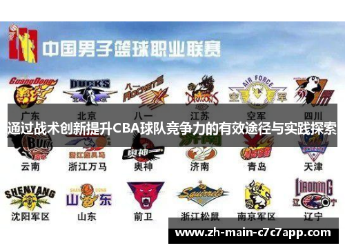 通过战术创新提升CBA球队竞争力的有效途径与实践探索 通过战术创新提升CBA球队竞争力的有效途径与实践探索